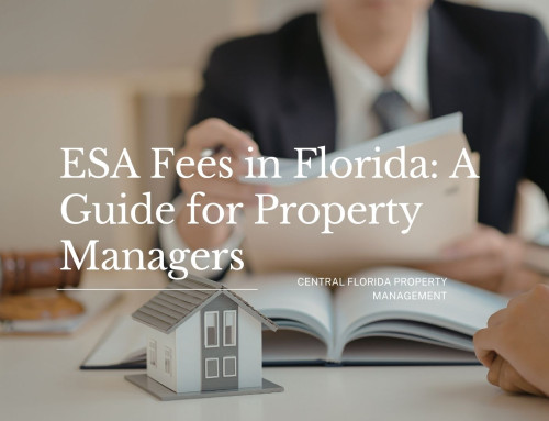 Emotional Support Animal Fees in Florida: What Property Managers Need to Know