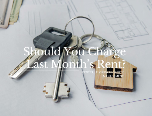 Should You Charge Last Month’s Rent?